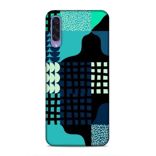 Samsung Galaxy A50s Uyumlu Kılıf Insomnia (17) Tasarım Kılıf Yeşil Lacivert