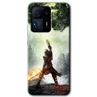 Mi Mix 4 Kılıf HD Desen Baskılı Arka Kapak - Dragon Hunter + Kırılmaz Cam