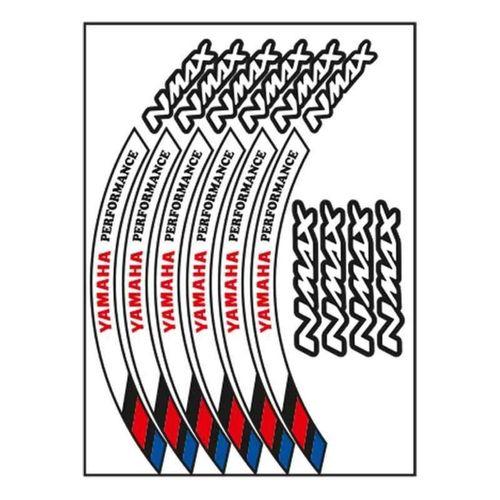 YAMAHA Yamaha M Power Beyaz Nmax Uyumlu 1 Set Jant Şeridi