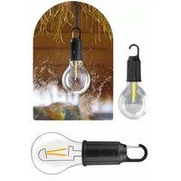 Taşınabilir Şarjlı Led Ampul Askılı Lamba Kamp Bahçe Lambası