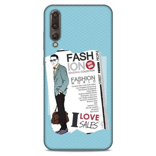 Sokak Modası 27 Huawei P20 Pro Kılıf Desenli Silikon