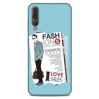 Sokak Modası 27 Huawei P20 Pro Kılıf Desenli Silikon