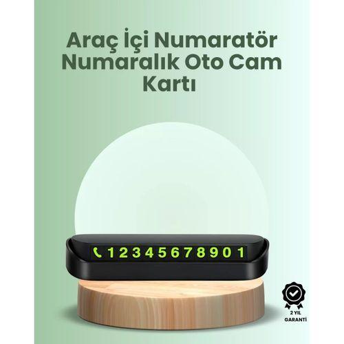 Kompakt Fosforlu Park Numaratörü – Gündüz Şıklığı, Gece Görünürlüğü