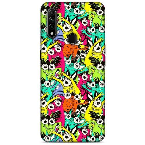 Graffitix (36) Desenli Silikon Kapak Oppo A31 Kılıf