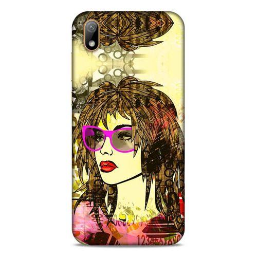 Lopard Huawei Y5 2019 Uyumlu Kılıf Sürreal Yüzler ♀ (18) Telefon Kılıfları Desenli