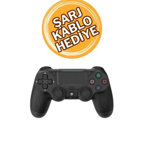 Ps4 Kol Wireless Bt Kablosuz Oyun Kolu Ps4 Joystick Tablet Telefon Pc Uyumlu Titreşimli Oyun Kolu