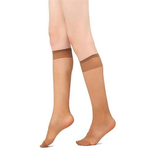 Dode Flora Desimo Kadın 20 Den Mat Dayanıklı  İnce Elastan Dizaltı Pantolon Çorabı