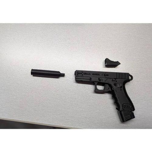 G19 RedDot Suppressor Anahtarlık Parçaları 3D Baskı (Bu ürün Sadece Plastik parçadır - Almadan Önce Soru Sorabilirsiniz)