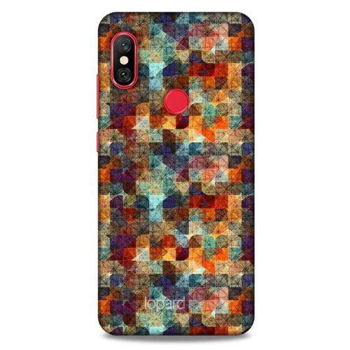 Xiaomi Mi A2 Lite Kılıf Pastel Renkler (4) Koruma Kılıfı Yeşil Kırmızı