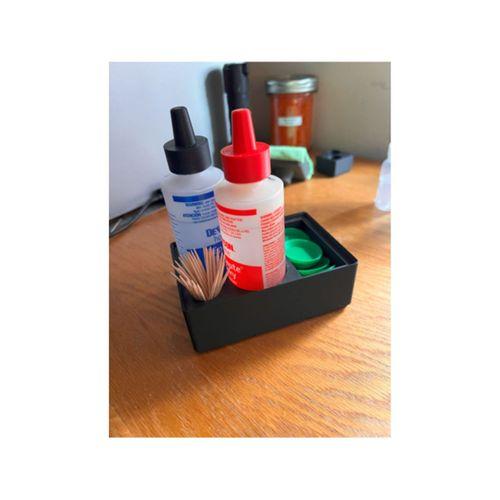 Epoksi Kiti Gridfinity 2x3 4oz Şişeler