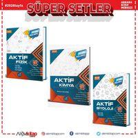 Aktif Öğrenme 0 dan Başlayanlara Fizik Kimya ve Biyoloji Seti 3 Kitap