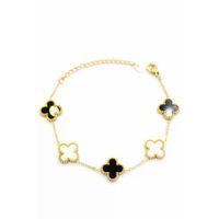 Vc Yonca Bileklik - Siyah