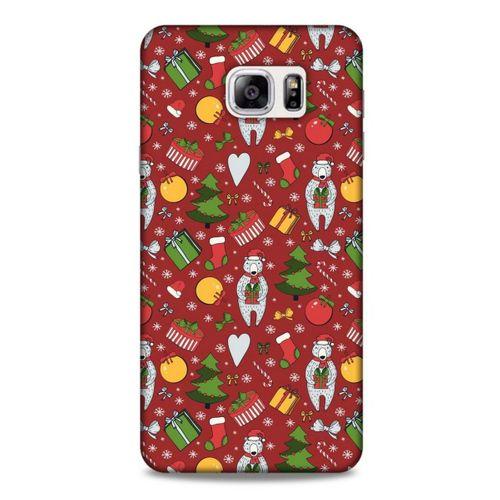 Yılbaşı Süsleri 45 Samsung Galaxy Note 5 Kılıf Silikon Kapak