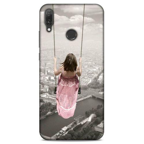Lopard Huawei Y9 2019 Uyumlu Kılıf Manipülasyon ☻ (22) Tam Koruma Kılıfı Desenli