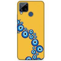 Nazarium (14) Desenli Silikon Kapak Oppo Realme C15 Kılıf