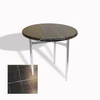 Dockers Venedik Masa Yuvarlak Çap 80 kromnikel (Werzalit, Wermodin veya Allzalit Tabla) - Palazzo