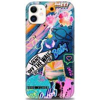 iPhone 11 Kılıf HD Baskılı Kılıf - Happy Vans + Tam Ekran Koruyucu