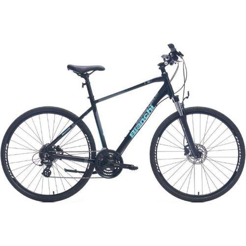 Bianchi T0018Fs V Fren 21 Vites Şehir Bisikleti Siyah-Celeste 51 Cm