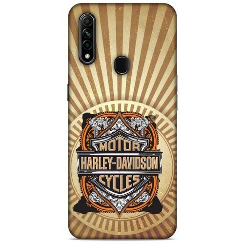Oppo A31 Uyumlu Kılıf Motorsiklet (5) Koruma Kabı Harley Davidson