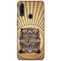 Oppo A31 Uyumlu Kılıf Motorsiklet (5) Koruma Kabı Harley Davidson