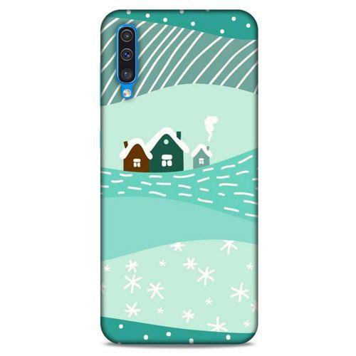 Samsung Galaxy A30s Kılıf Snowix (16) Kalın Kılıf Su Yeşili
