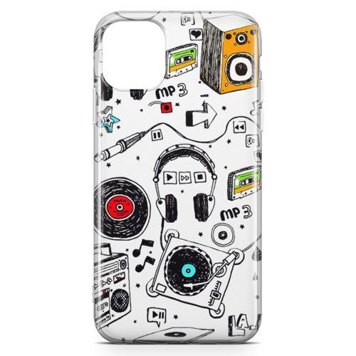 Apple iPhone 11 Pro Kılıf Plak Kulaklık Hoparlör Arka Kapak Koruma Desenli Full Koruyucu