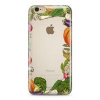 Apple iPhone 6 6s Kılıf Vegan Yiyecekler Arka Kapak Koruma Desenli Full Koruyucu