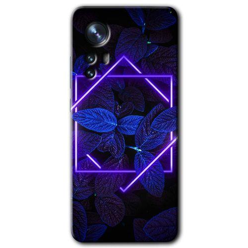 Xiaomi Mi 12 Pro Kılıf HD Desen Baskılı Arka Kapak - Mekanik Yaprak 5