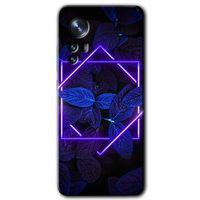 Xiaomi Mi 12 Pro Kılıf HD Desen Baskılı Arka Kapak - Mekanik Yaprak 5