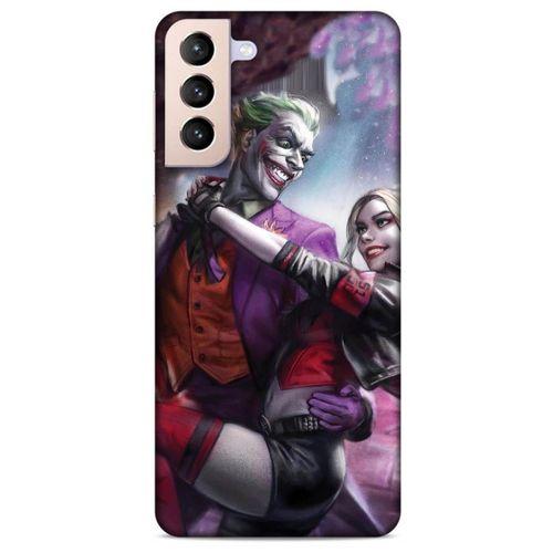 Samsung Galaxy S21 Plus Uyumlu Kılıf Harley Quinn (20) Koruyucu Kılıf Keten