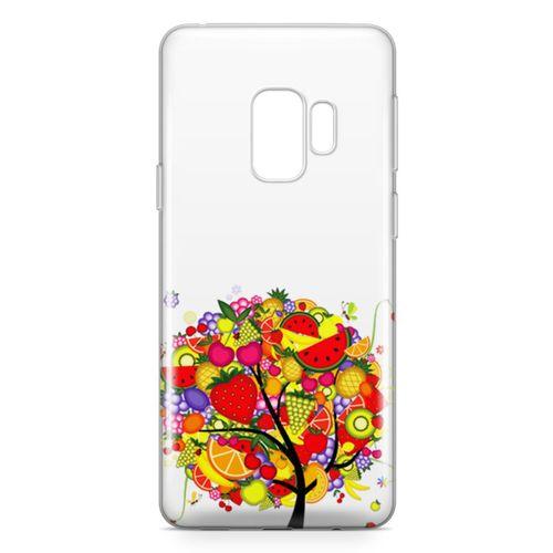 Samsung Galaxy S9 Kılıf Meyve Bahçeleri Arka Kapak Koruma Desenli Full Koruyucu