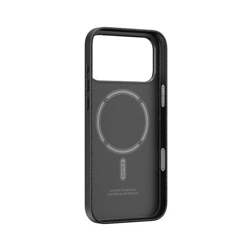 iPhone 17 Pro Kılıf M-Safe Şarj Özellikli Polimerik Deri Raptic Urban Nano Kapak