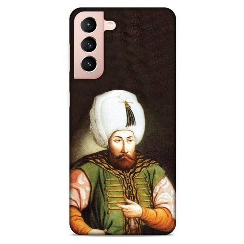 Samsung Galaxy S21 Uyumlu Kılıf Ottoman (24) Darbe Emici Kılıf III. Murad