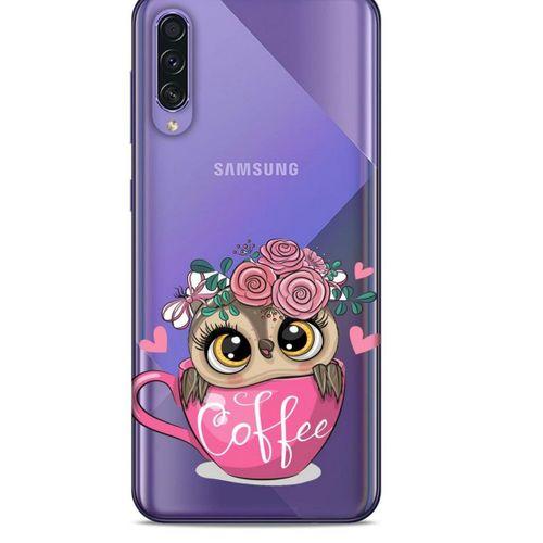 Zoologix (78) Samsung Galaxy A50s Şeffaf Kılıf Silikon Desenli