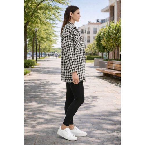 ALEXANDERGARDI DESENLİ OVERSİZE CEKET (B21-200206)