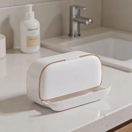 Kapaklı Ve Drenaj Bölmeli Duvara Monte Sabunluk