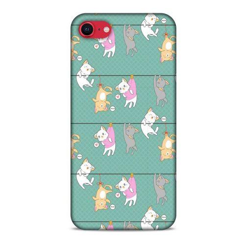 Animax Yetenekli Kedicikler Apple iPhone SE 2020 Kılıf Desenli Silikon