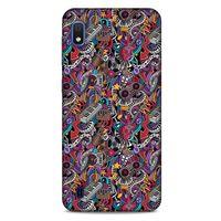 Retro (2) Desen Kabı Renkli Samsung Galaxy A10 Kılıf