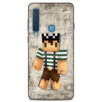 Lopard Samsung Galaxy A9 2018 Uyumlu Kılıf PiXel (48) Bumper Kılıf Bob MC