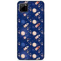Realme C11 Uyumlu Kılıf Mavi Delisi (30) Silicone Case Galaksi