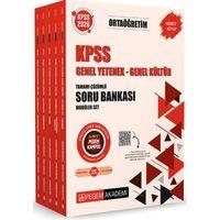 2026 KPSS Genel Yetenek Genel Kültür Ortaöğretim Tamamı Çözümlü Soru Bankası Modüler Set Pegem Yayınları