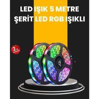 5 Metre Kumandalı Su Geçirmez Şerit Led