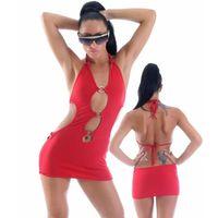 B1961329 Metal Süslemeli Mini Elbise