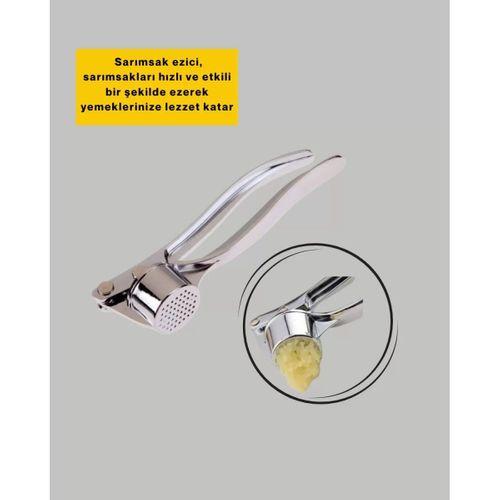 Profesyonel Sarımsak Ezici Sağlam Yapı Ve Rahat Kavrama