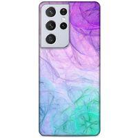 Samsung Galaxy S21 Ultra Uyumlu Kılıf Pembe Delisi (5) Koruma Kabı Çiçek