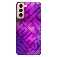 Samsung Galaxy S21 Uyumlu Kılıf Pembe Delisi (21) Koruyucu Kapak Fuşya