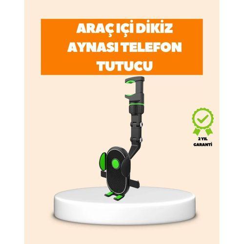 Araç İçi Dikiz Aynası Telefon Tutucu Katlanabilir Ve Çok Fonksiyonlu