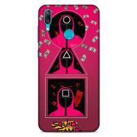 Huawei Y7 2019 Uyumlu Kılıf Squid Game (31) TPU Kılıf Young-Soo