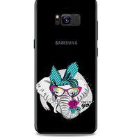 Zoologix (97) Samsung Galaxy Note 8 Şeffaf Kılıf Silikon Desenli