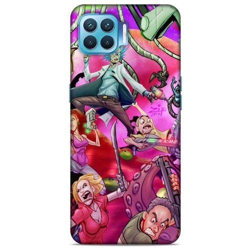 Oppo Reno 4 Lite Uyumlu Kılıf Rick And Morty (43) Thin Fit Kılıf Jerry C-500A